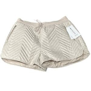Athleta NWT Cream Apres Ski Short - size 12